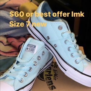 Tiffany blue converse